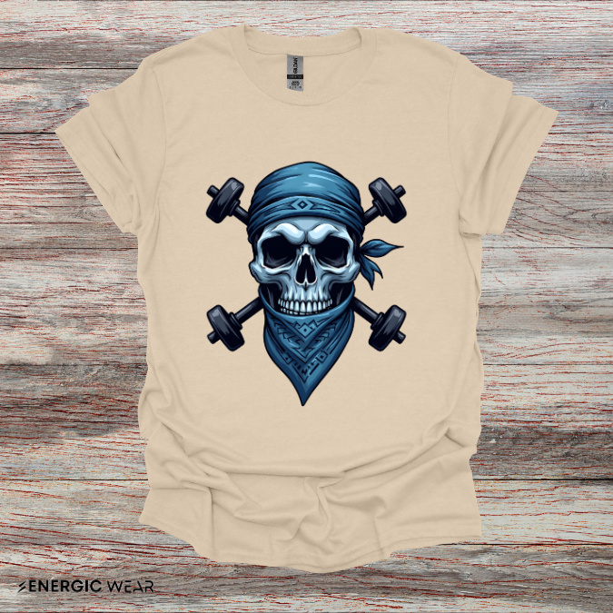 Blue Pirate - Funny Fitness Gym Shirt