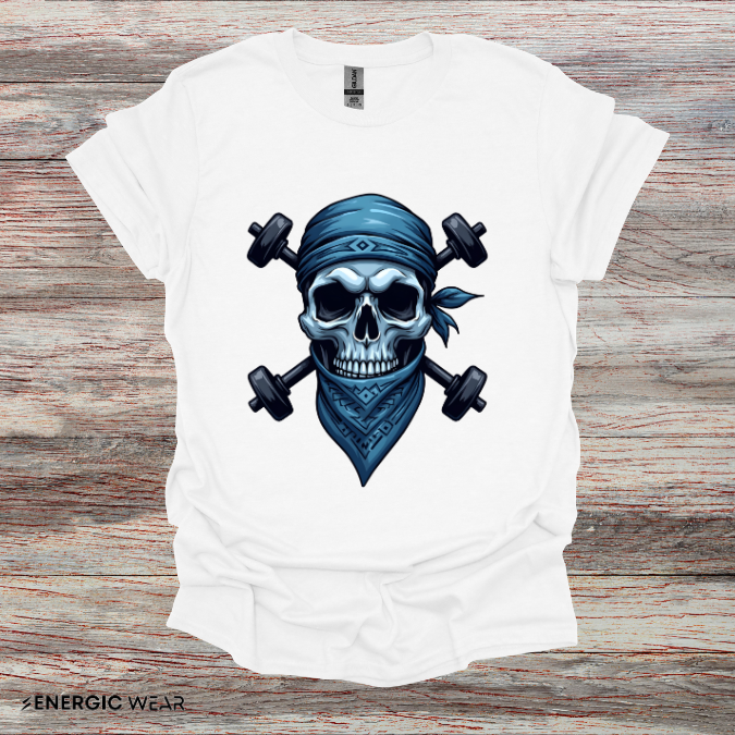 Blue Pirate - Funny Fitness Gym Shirt