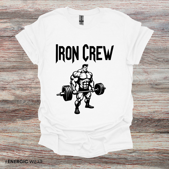 Iron Crew ! Motivational Workout Tee