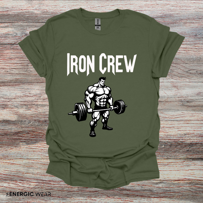 Iron Crew ! Motivational Workout Tee