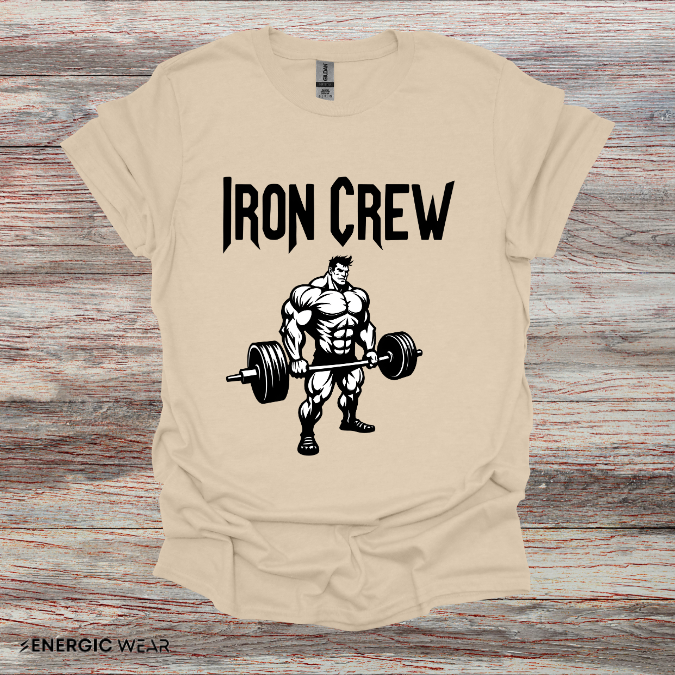 Iron Crew ! Motivational Workout Tee