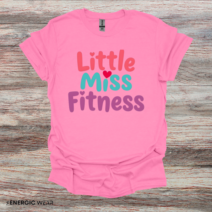 Little Miss FITNESS! TShirt – Fitness Tee