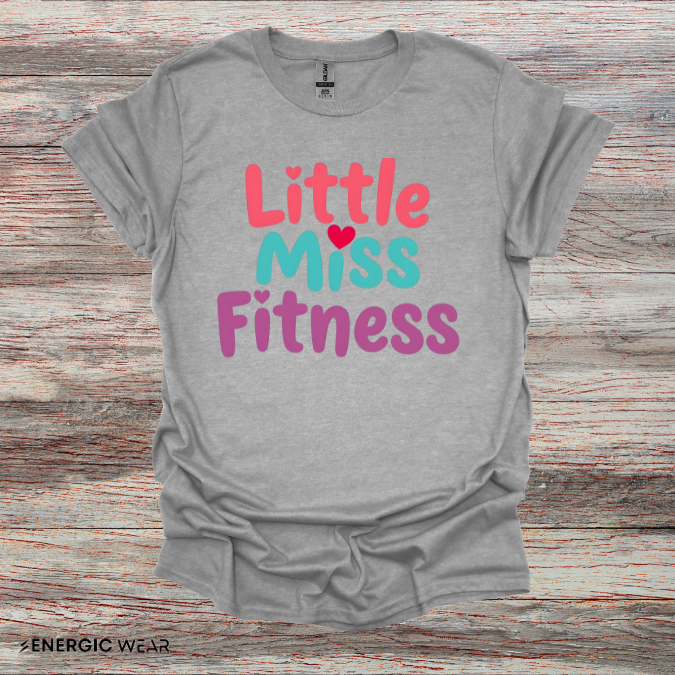 Little Miss FITNESS! TShirt – Fitness Tee
