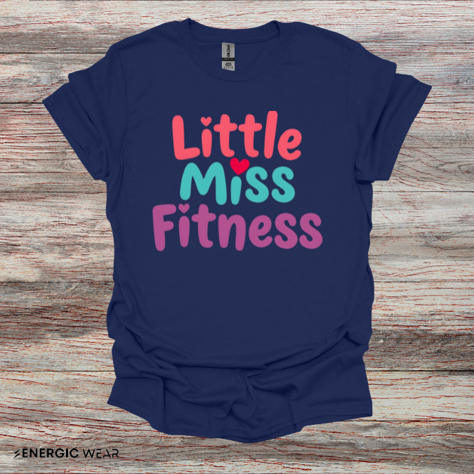 Little Miss FITNESS! TShirt – Fitness Tee