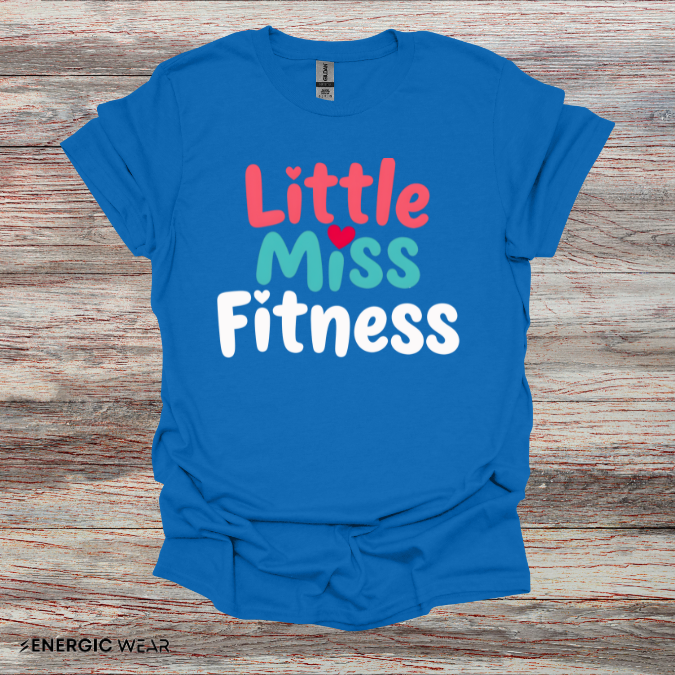 Little Miss FITNESS! TShirt – Fitness Tee