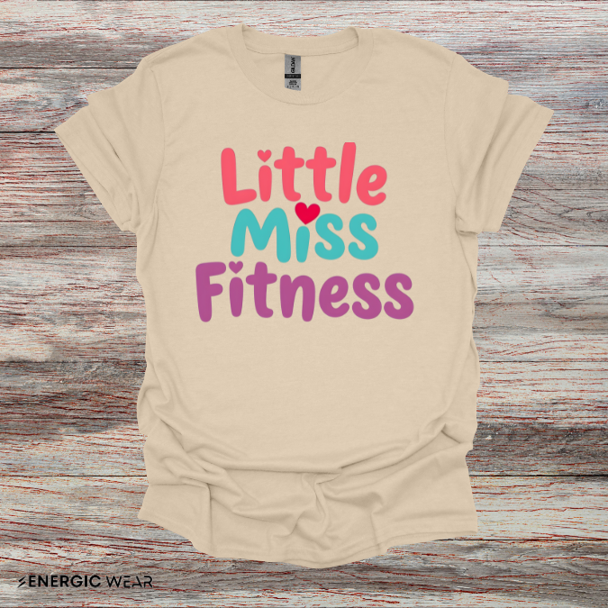 Little Miss FITNESS! TShirt – Fitness Tee