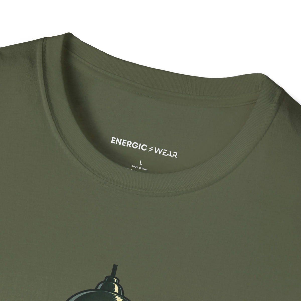 Graphic fitness T-shirt featuring the "My Salad Has Main-Course Ambitions" design.