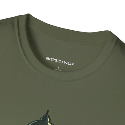 Graphic fitness T-shirt featuring the "My Salad Has Main-Course Ambitions" design.