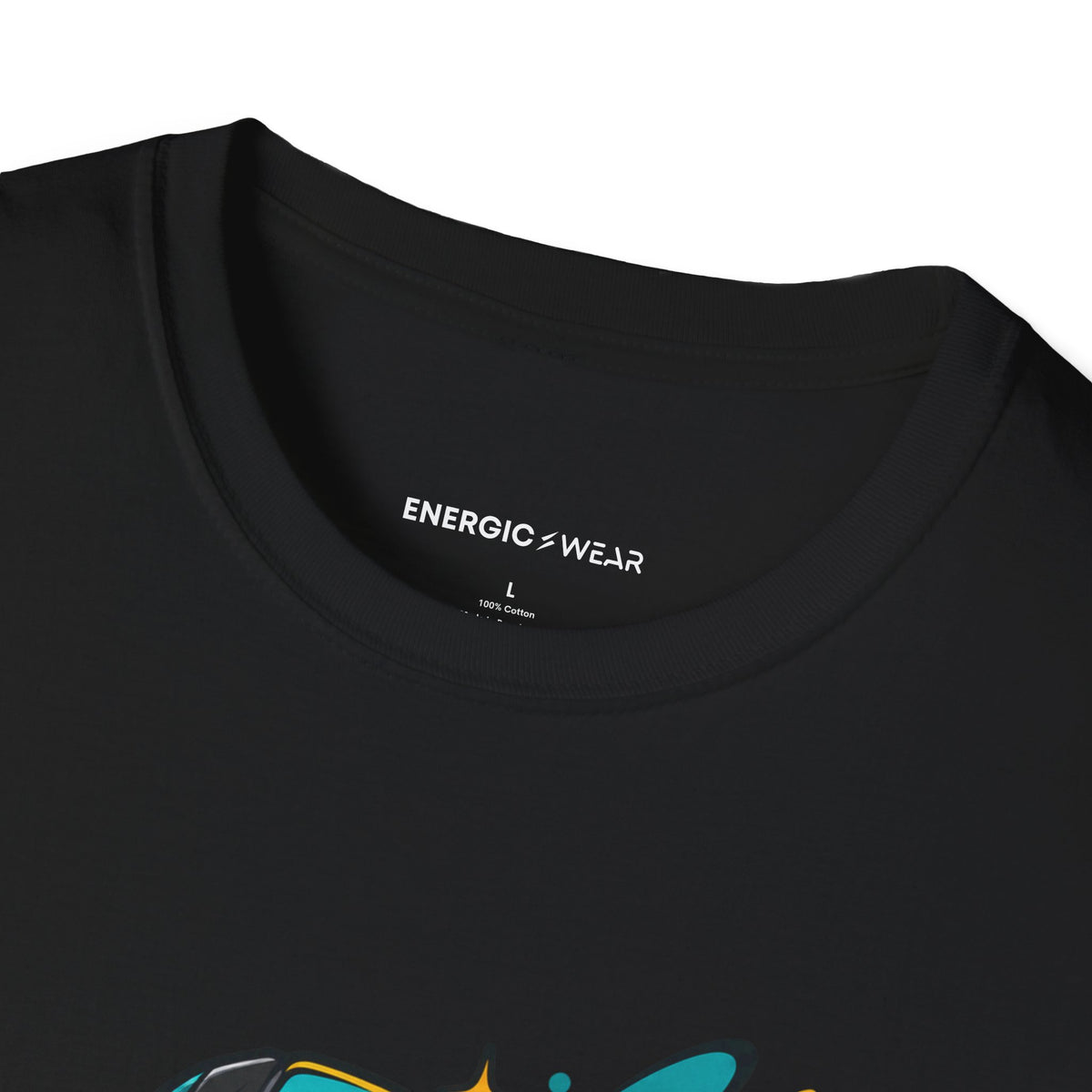 Graphic fitness T-shirt featuring the "Her Workout Doesn't Need a Before Photo" design.