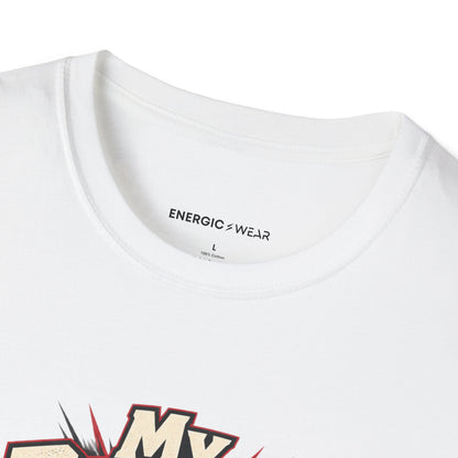 Graphic fitness T-shirt featuring the "My Press Has a Standing Appointment" design.