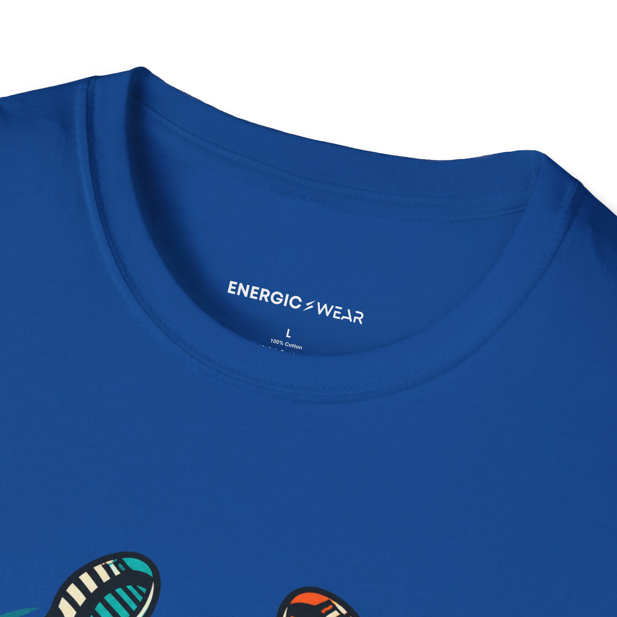 Graphic fitness T-shirt featuring the "She Brings Power to the Eight Count" design.
