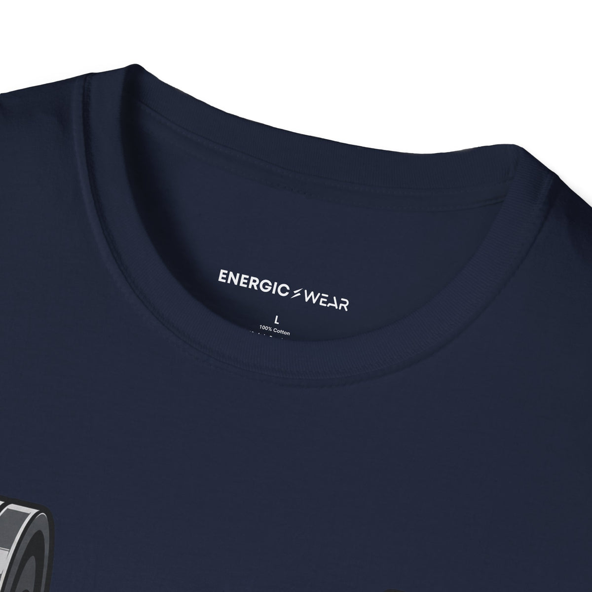 Graphic fitness T-shirt featuring the "The Pause Is Part of the Power" design.