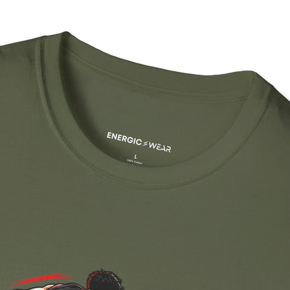 Graphic fitness T-shirt featuring the "The Practice Partner I Needed Was Me" design.