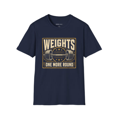 Weights: One More Round T-Shirt
