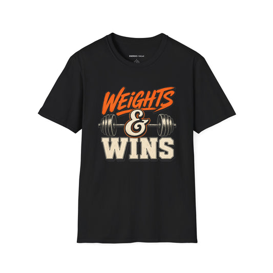 Weights & Wins T-Shirt product image by Energic Wear