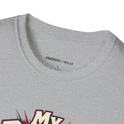 Graphic fitness T-shirt featuring the "My Press Has a Standing Appointment" design.