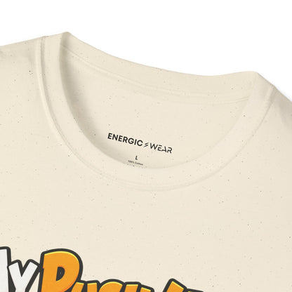 Graphic fitness T-shirt featuring the "My Push-Ups Have a Very Small Fan Club" design.