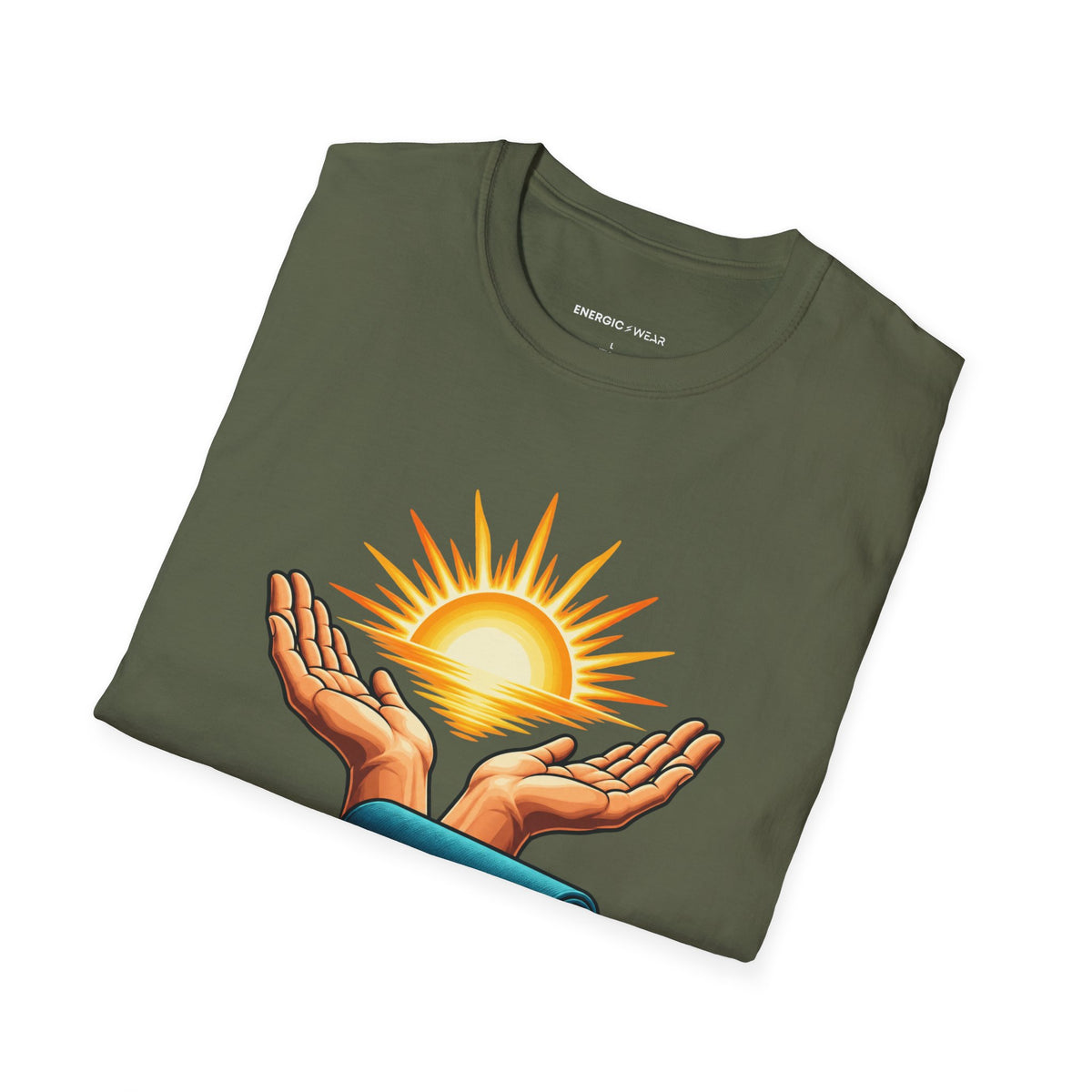 Graphic fitness T-shirt featuring the "My Training Starts with Gratitude" design.