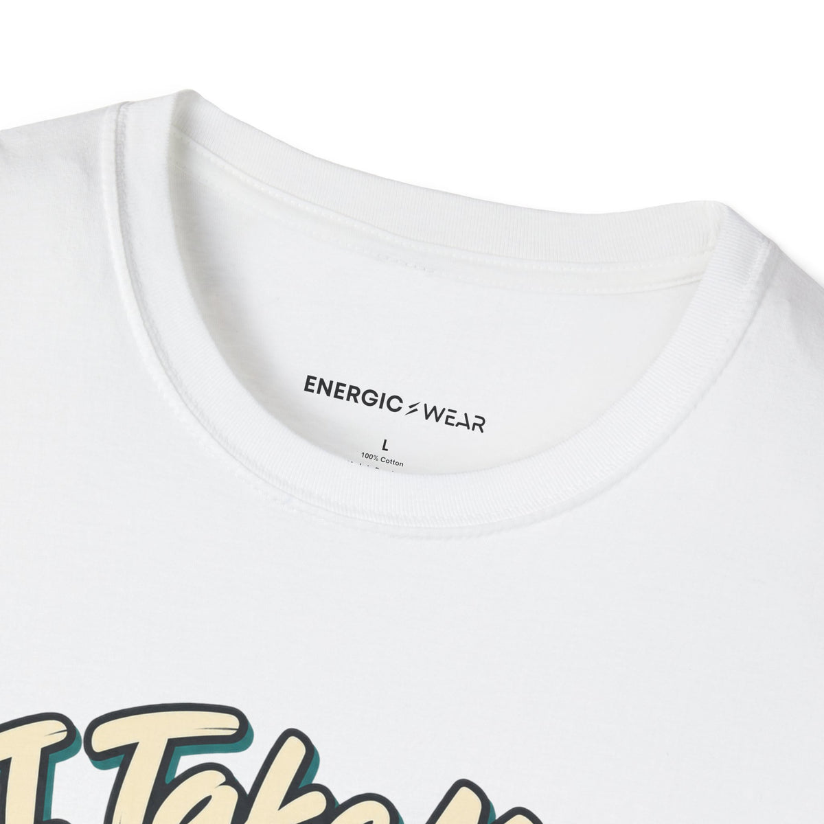Graphic fitness T-shirt featuring the "I Take My Oats and My Goals Seriously" design.