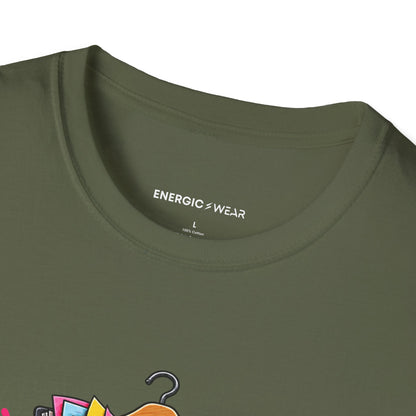 Graphic fitness T-shirt featuring the "My Workout Clothes Have More Plans Than I Do" design.