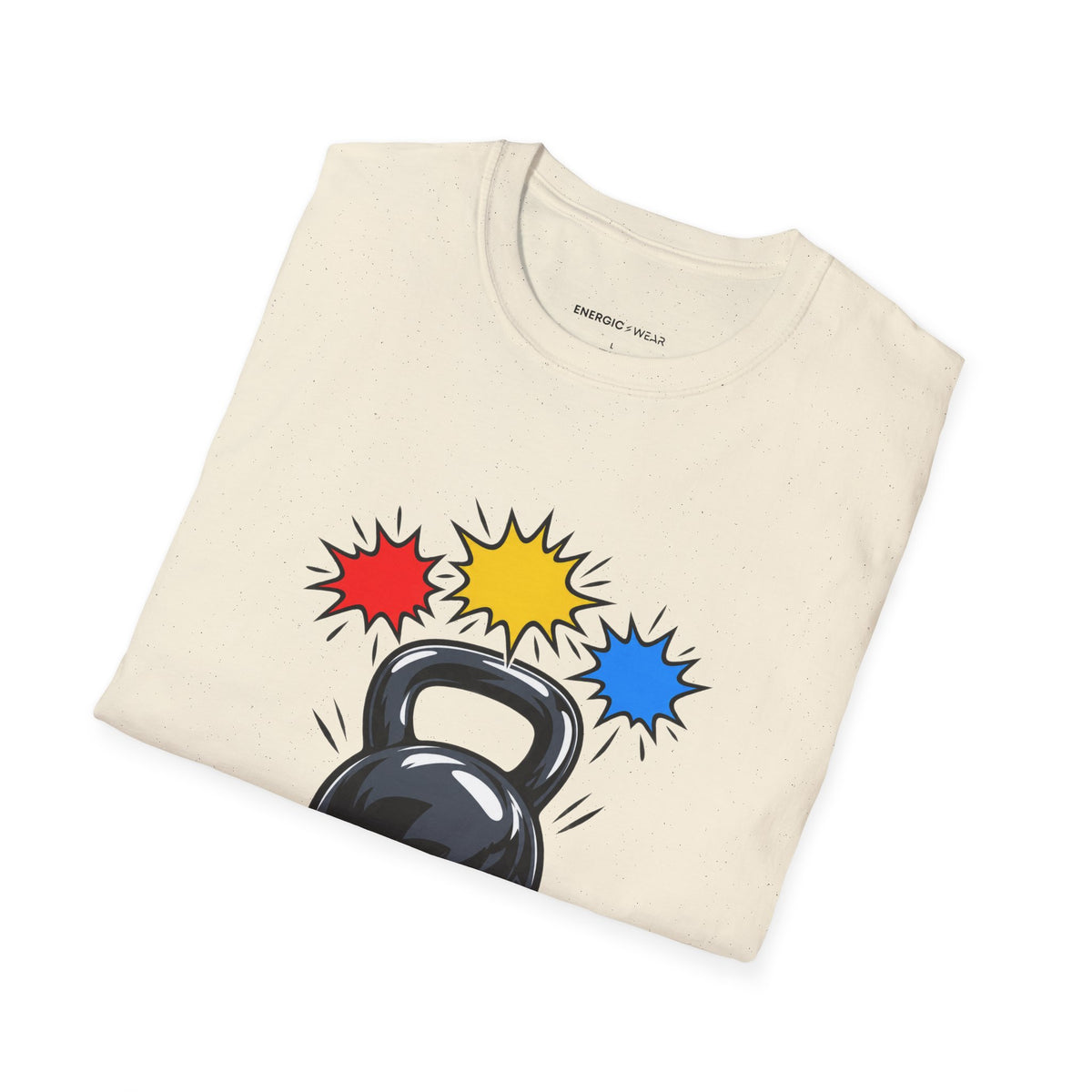 Graphic fitness T-shirt featuring the "I've Reached the Making-Noises Stage" design.