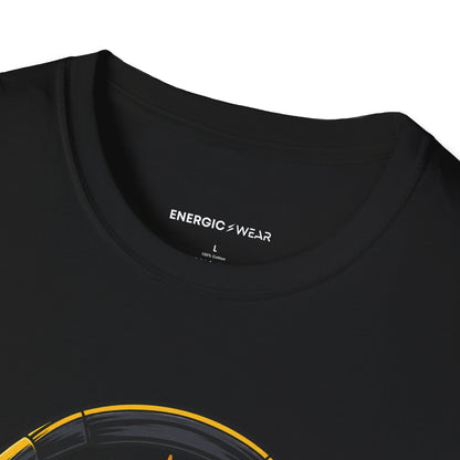 Graphic fitness T-shirt featuring the "Worship Has a Place on My Playlist" design.