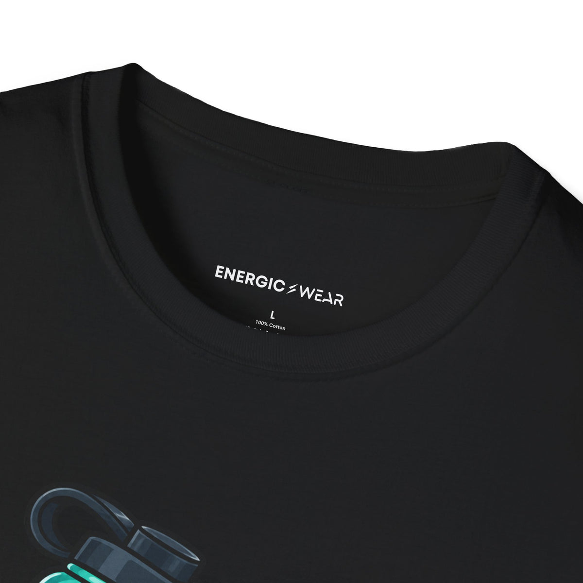 Graphic fitness T-shirt featuring the "My Reusable Bottle Has a Full-Time Job" design.