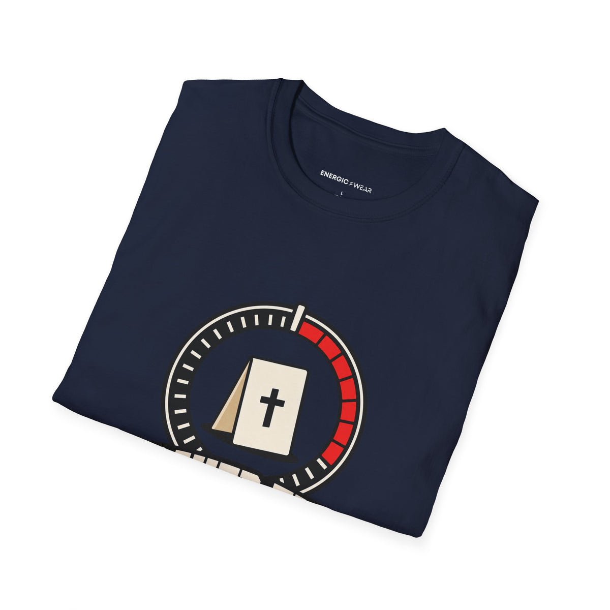 Graphic fitness T-shirt featuring the "Prayer Fits in the Rest Interval" design.