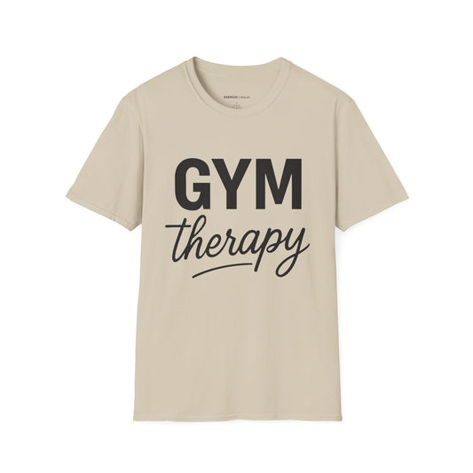 Gym Therapy fitness motivational tee by Energic Wear