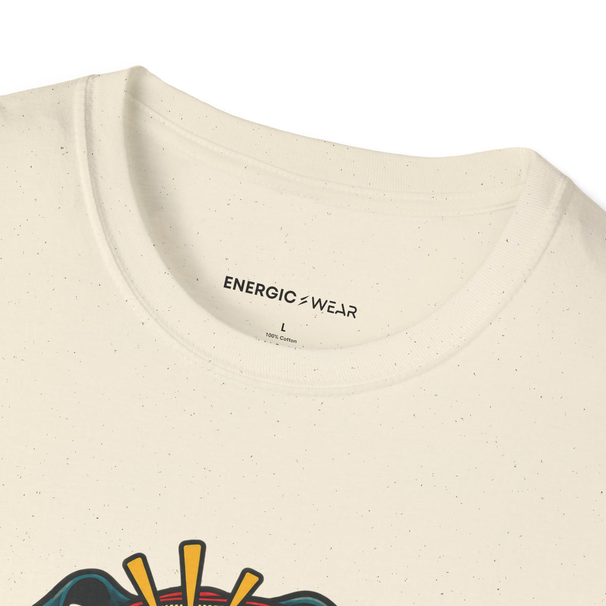 Graphic fitness T-shirt featuring the "This Gym Bag Contains Emergency Noodles" design.