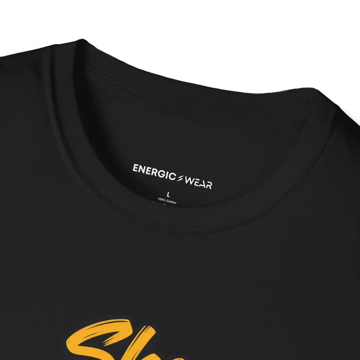 Graphic fitness T-shirt featuring the "She Belongs on the Platform" design.