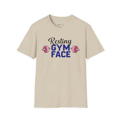 Resting Gym Face! TShirt – Funny Motivational Tee