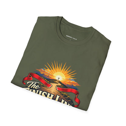 The Finish Line Is a Thank-You Not a Verdict T-Shirt