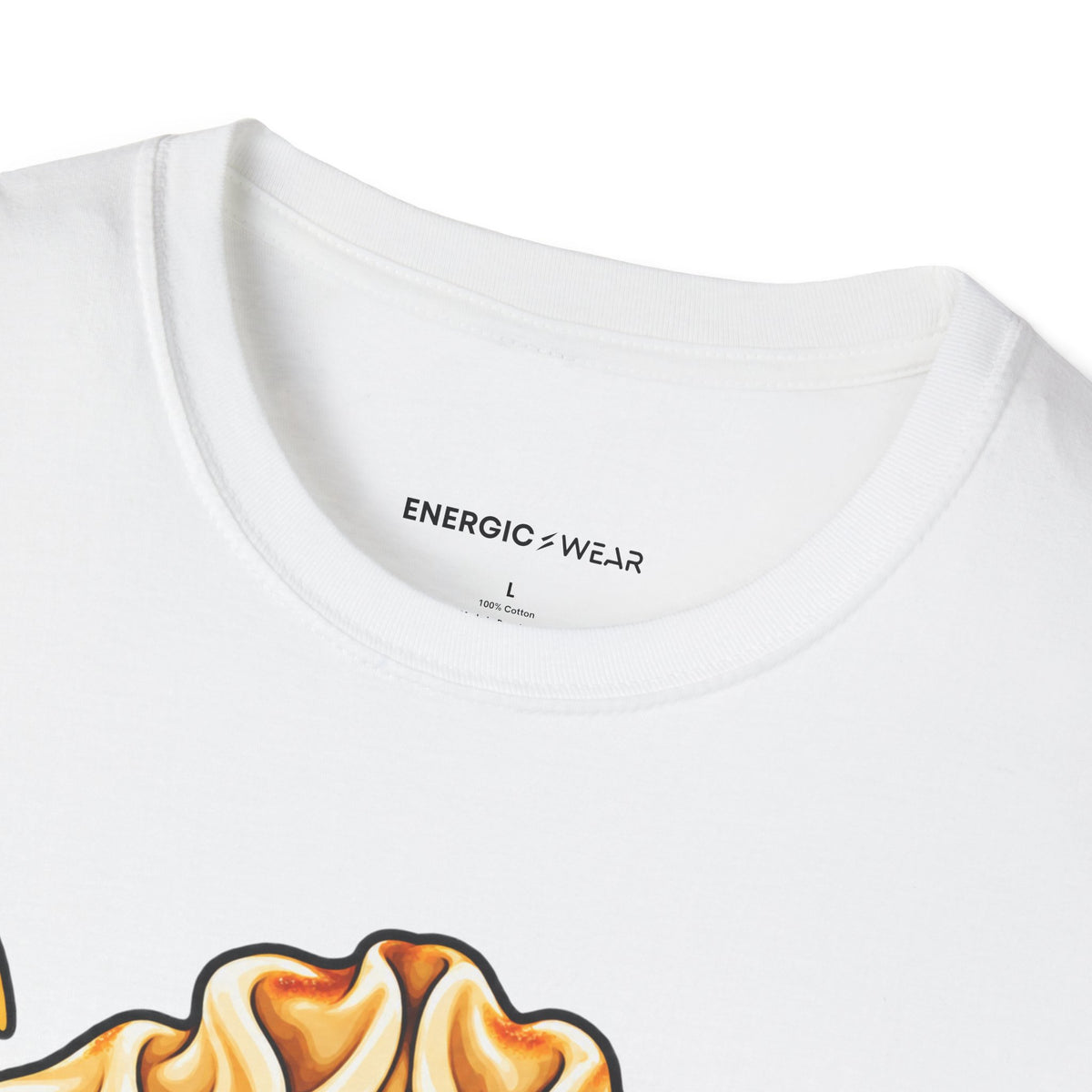 Graphic fitness T-shirt featuring the "My Post-Gym Plans Are Folded Like Dumplings" design.