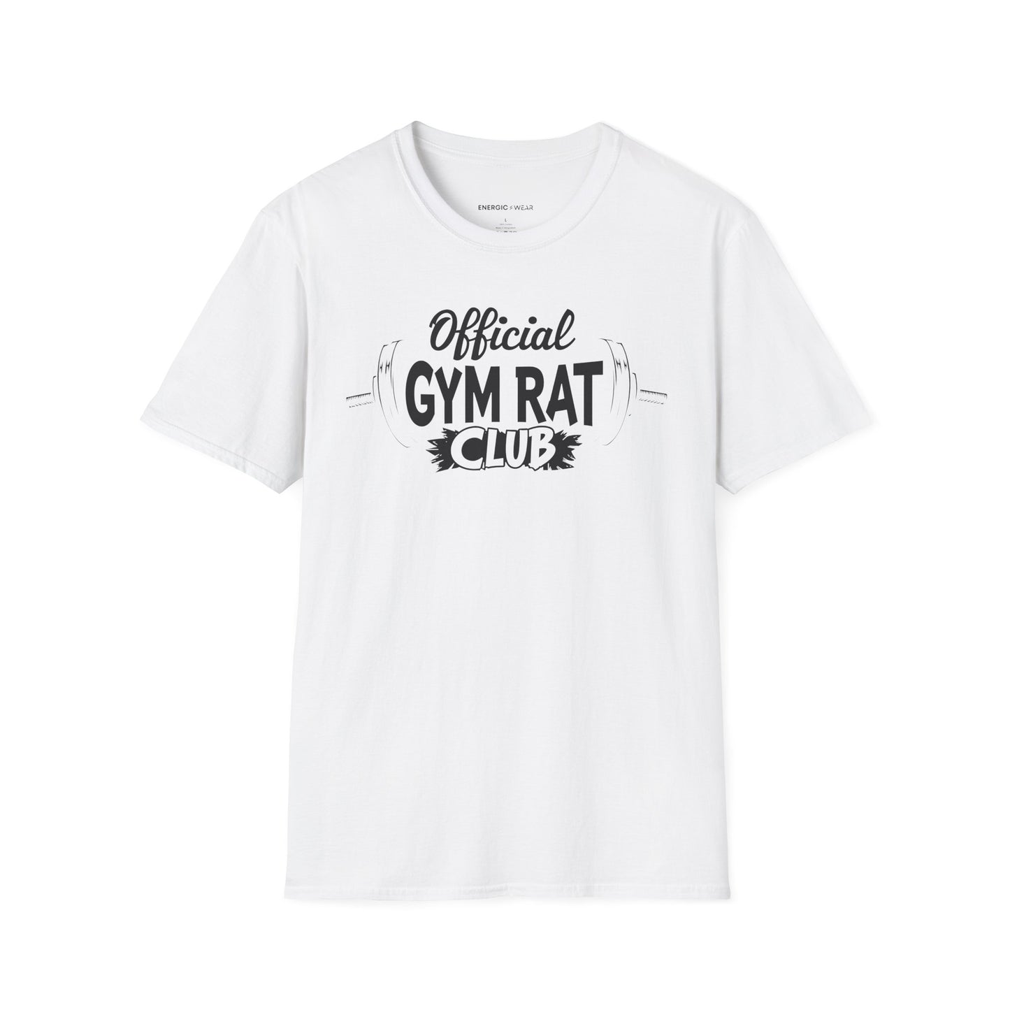 Official Gym Rat Club TShirt – Motivational Lifestyle Tee