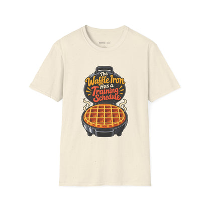 The Waffle Iron Has a Training Schedule T-Shirt