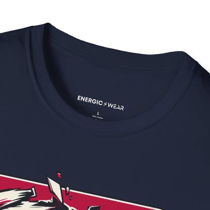 Graphic fitness T-shirt featuring the "Strength Is Part of My Name" design.