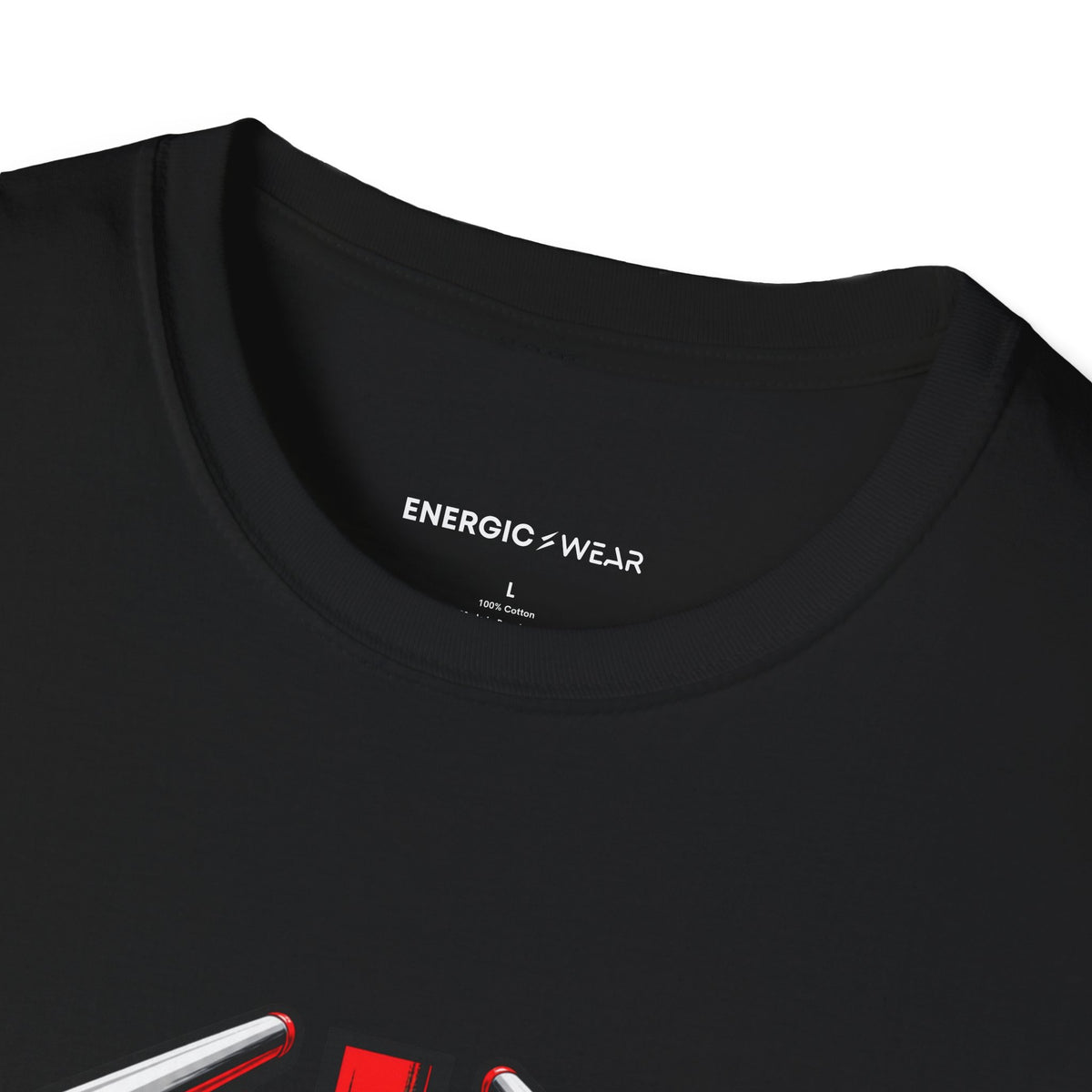 Graphic fitness T-shirt featuring the "Parallel Bars Singular Focus" design.