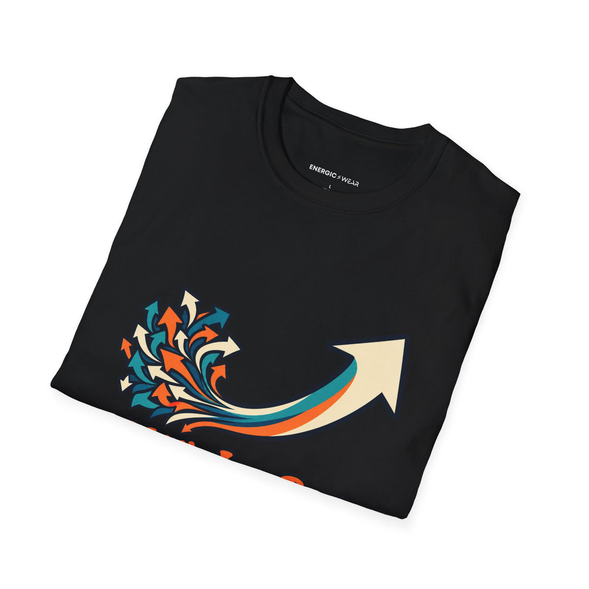 Graphic fitness T-shirt featuring the "A Little Less Rush a Little More Range" design.