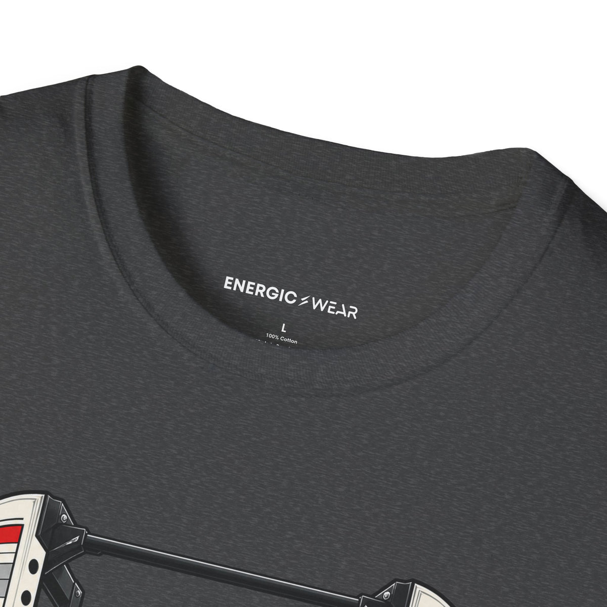 Graphic fitness T-shirt featuring the "The Rack Is Where the Plan Gets Real" design.