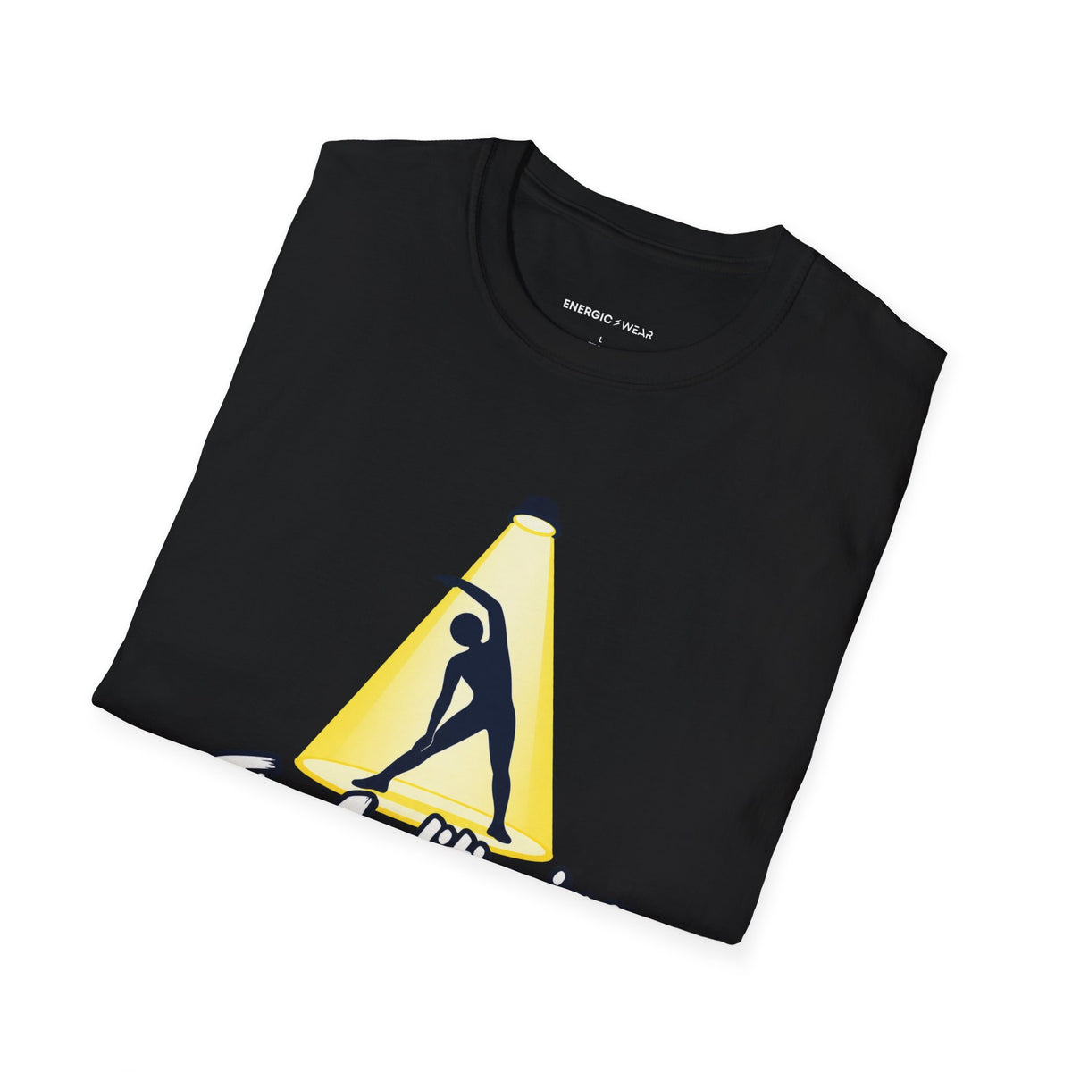 Graphic fitness T-shirt featuring the "I'm Auditioning for the Cooldown" design.