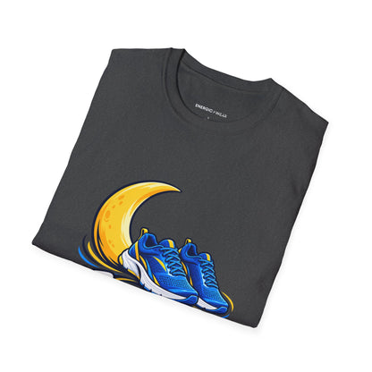 Graphic fitness T-shirt featuring the "A Restful Night Is on My Training Team" design.