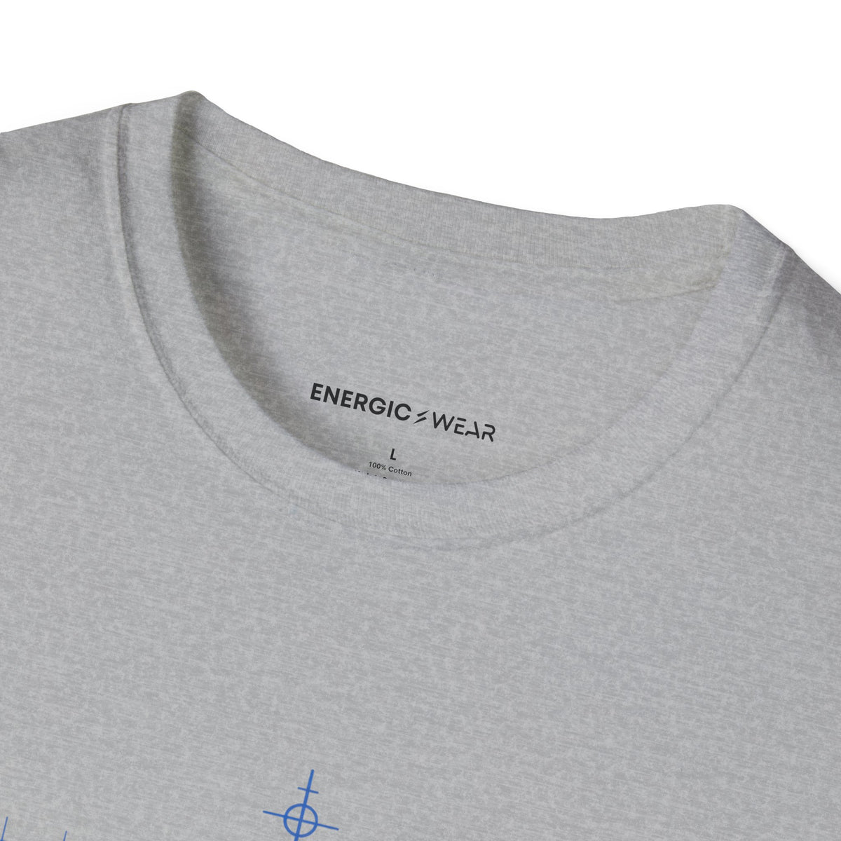 Graphic fitness T-shirt featuring the "Make the Unloaded Bar Look Intentional" design.