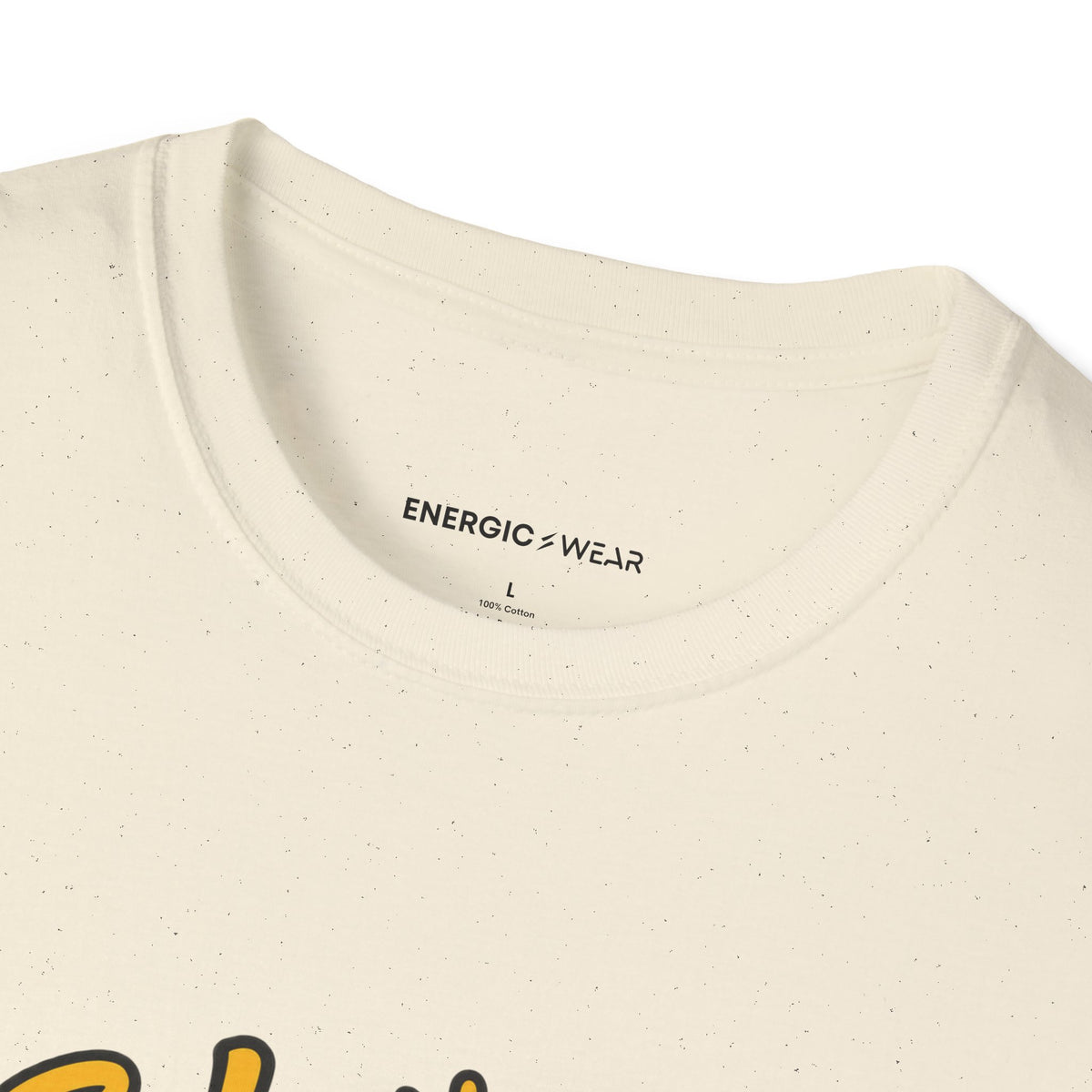 Graphic fitness T-shirt featuring the "A Balanced Plate Has Room for Joy" design.