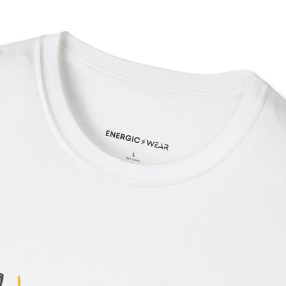 Graphic fitness T-shirt featuring the "I Know My Way Around a Bar and a Bakery" design.