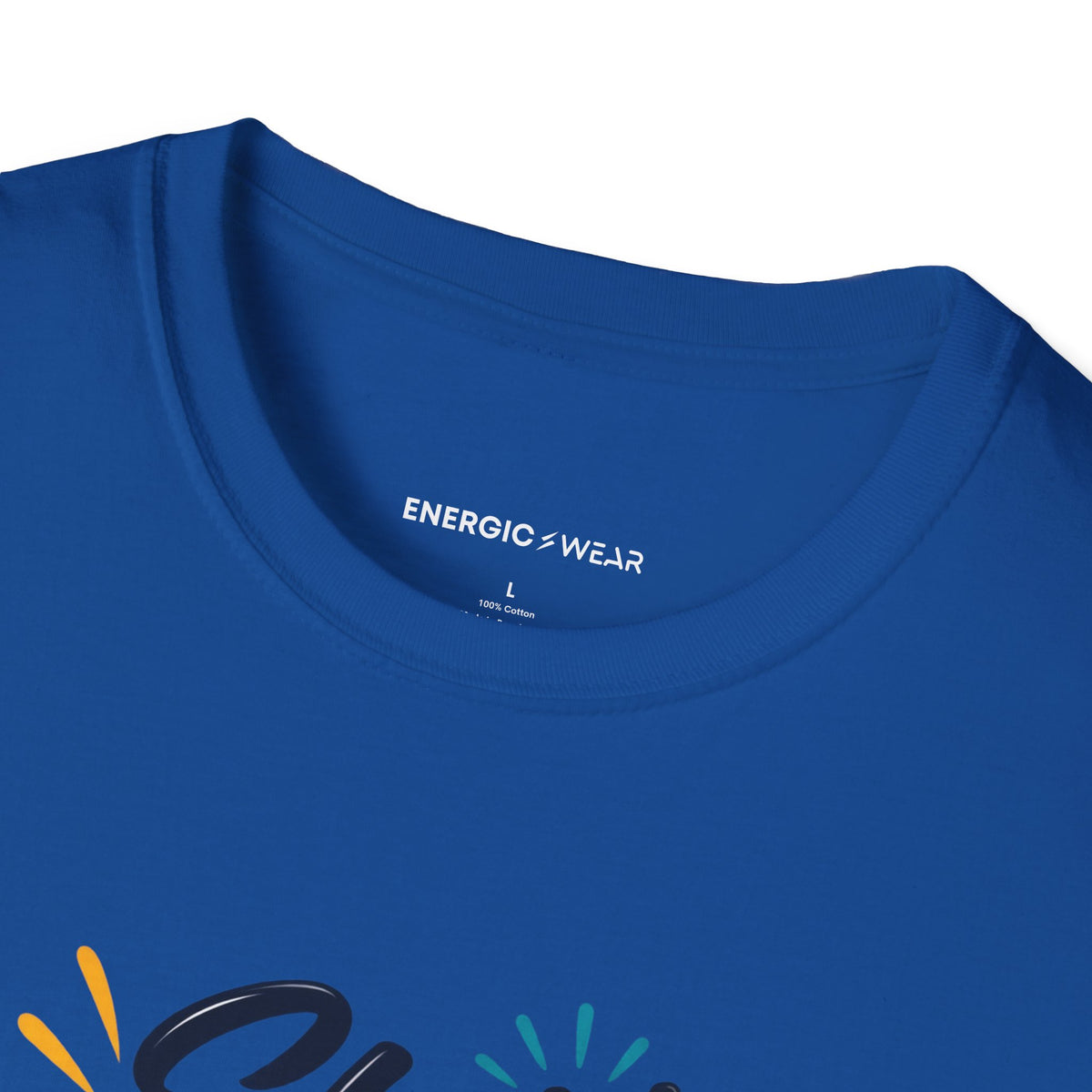 Graphic fitness T-shirt featuring the "She Measures Progress in Possibilities" design.