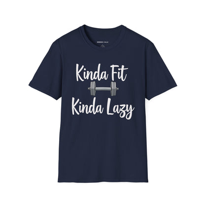 Kinda Fit Kinda Lazy! Funny Workout Shirt