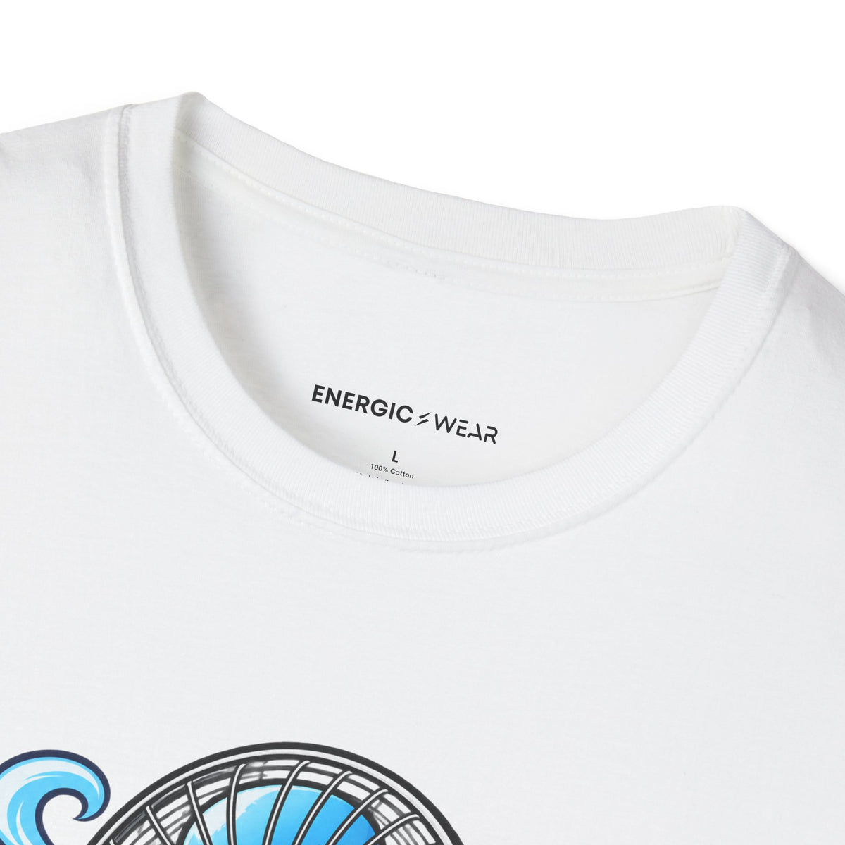 Graphic fitness T-shirt featuring the "The Fan Is My Favorite Training Partner" design.