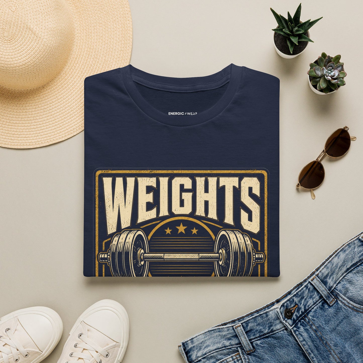 Weights: One More Round T-Shirt