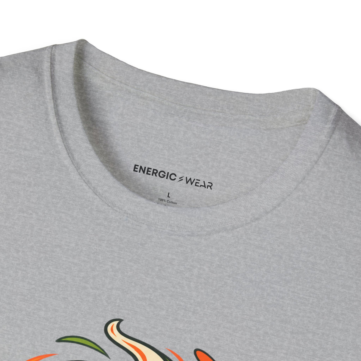 Graphic fitness T-shirt featuring the "Soup Season Meets Sweat Season" design.